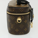 LOUIS VUITTON Monogram Reverse Vanity NVPM Hand Bag 2way M45165 LV Auth 33160S-4