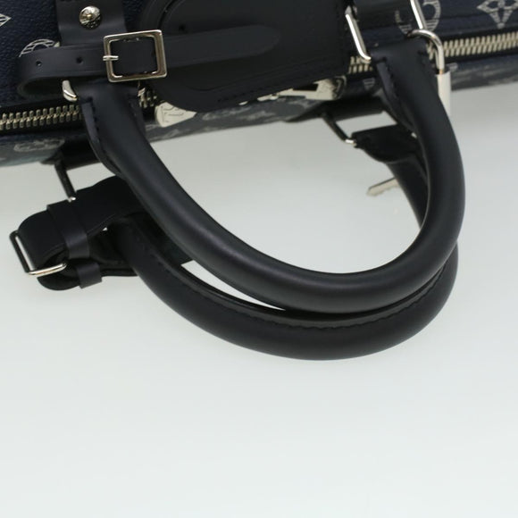 LOUIS VUITTON Monogram savanna Keepall Bandouliere 45 Boston M54129 Auth 33473S