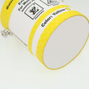 LOUIS VUITTON Monogram Painted Can Hand Bag PVC 2way Yellow M81593 Auth 34199S-16