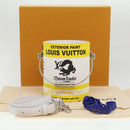 LOUIS VUITTON Monogram Painted Can Hand Bag PVC 2way Yellow M81593 Auth 34199S-12