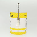 LOUIS VUITTON Monogram Painted Can Hand Bag PVC 2way Yellow M81593 Auth 34199S-3