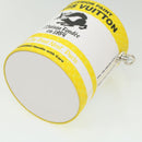 LOUIS VUITTON Monogram Painted Can Hand Bag PVC 2way Yellow M81593 Auth 34199S-7