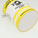 LOUIS VUITTON Monogram Painted Can Hand Bag PVC 2way Yellow M81593 Auth 34199S-14