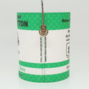 LOUIS VUITTON Monogram Painted Can Hand Bag PVC 2way Green M81592 Auth 34203SM-3