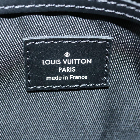 LOUIS VUITTON Monogram Eclipse Keepall Bandouliere 50 Boston M21384 Auth 34215S