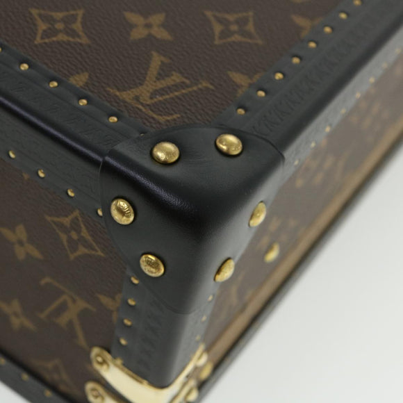 LOUIS VUITTON Monogram Reverse Canvas Cotteville 40 Trunk M20085 LV Auth 34216S