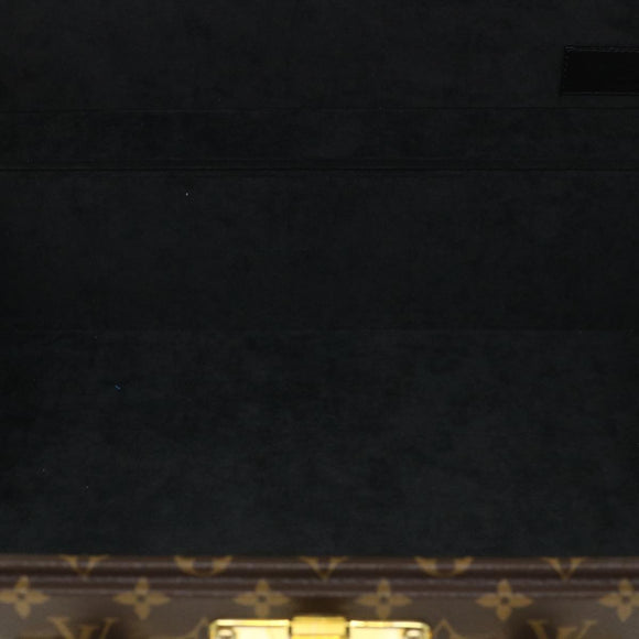 LOUIS VUITTON Monogram Reverse Canvas Cotteville 40 Trunk M20085 LV Auth 34216S