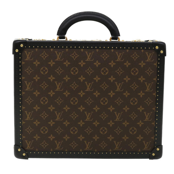 LOUIS VUITTON Monogram Reverse Canvas Cotteville 40 Trunk M20085 LV Auth 34216S
