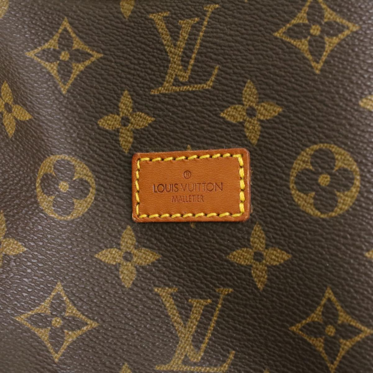 LOUIS VUITTON Monogram Saumur 43 Shoulder Bag M42252 LV Auth 35394