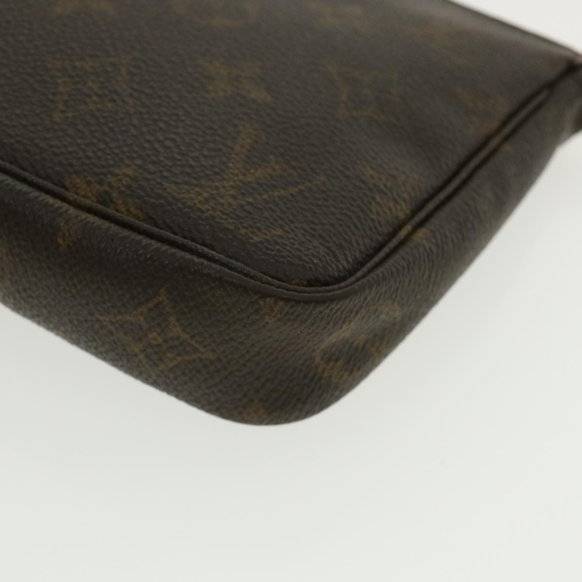 LOUIS VUITTON Monogram Pochette Accessoires Pouch M51980 LV Auth 35498