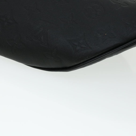 LOUIS VUITTON Monogram Shadow Discovery Bum Bag PM Body Bag M46036 Auth 35611SA