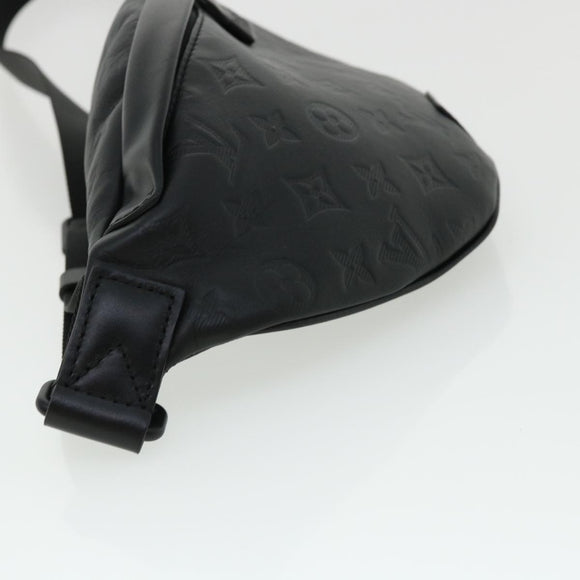 LOUIS VUITTON Monogram Shadow Discovery Bum Bag PM Body Bag M46036 Auth 35611SA