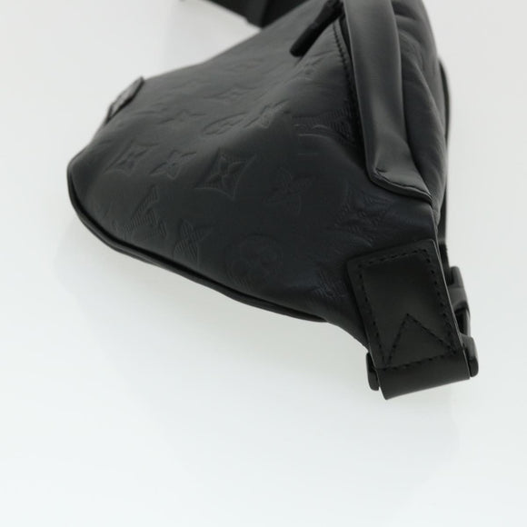 LOUIS VUITTON Monogram Shadow Discovery Bum Bag PM Body Bag M46036 Auth 35611SA