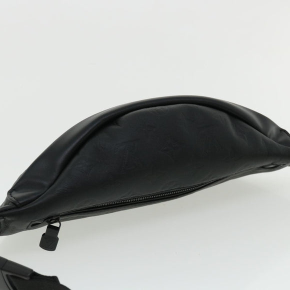 LOUIS VUITTON Monogram Shadow Discovery Bum Bag PM Body Bag M46036 Auth 35611SA