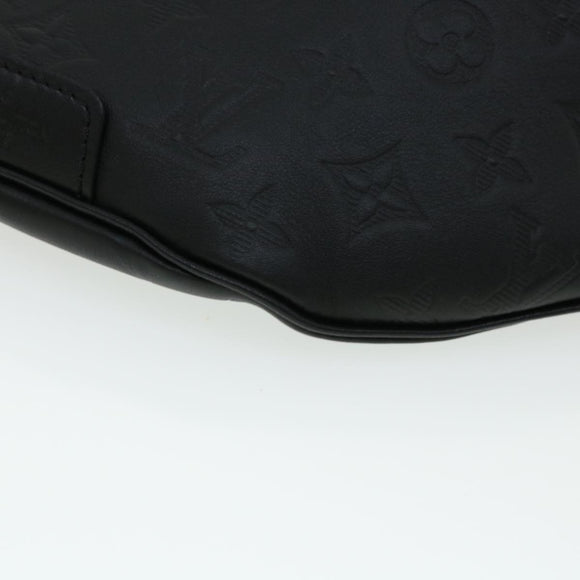 LOUIS VUITTON Monogram Shadow Discovery Bum Bag PM Body Bag M46036 Auth 35611SA