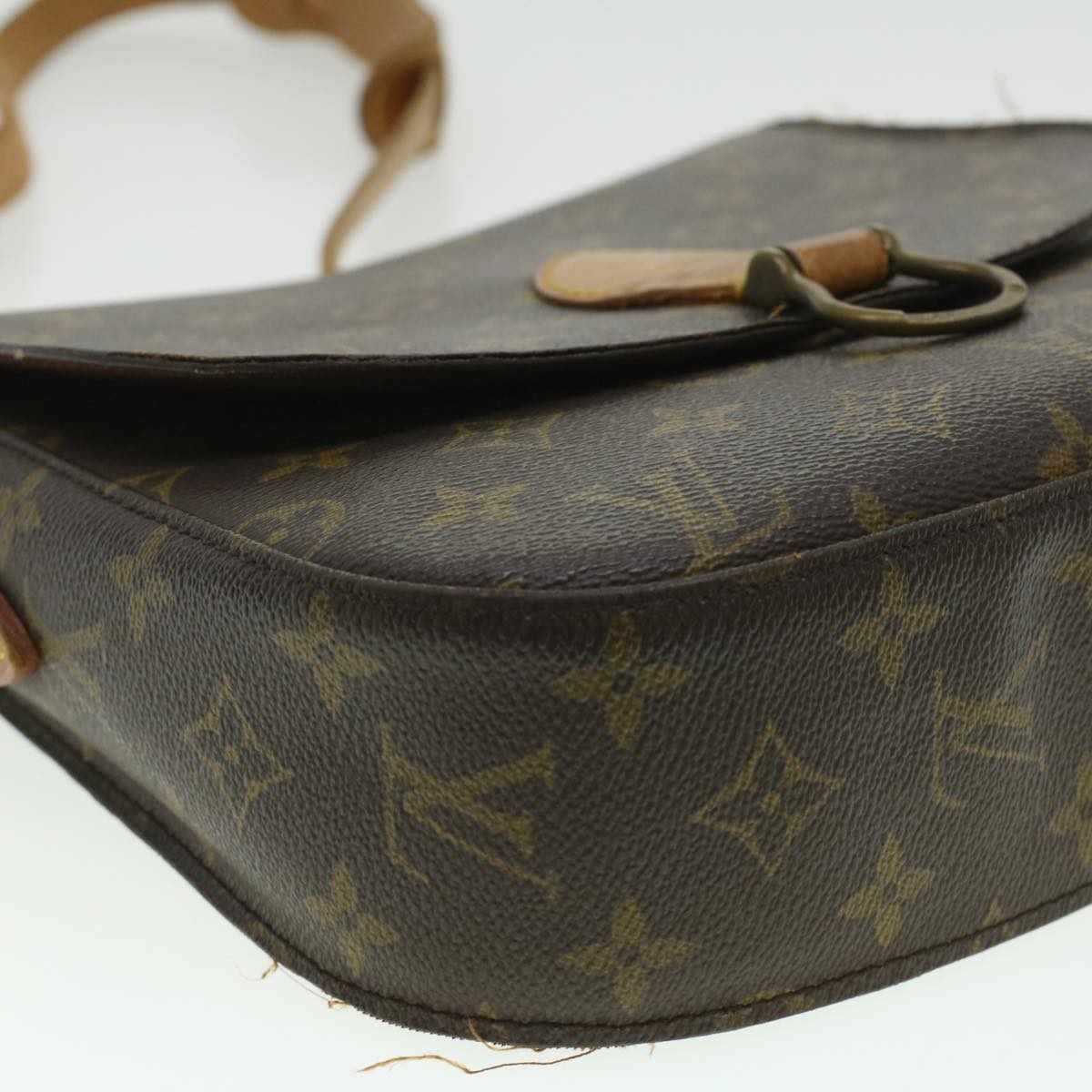 LOUIS VUITTON Monogram Saint Cloud GM Shoulder Bag M51242 LV Auth 35750