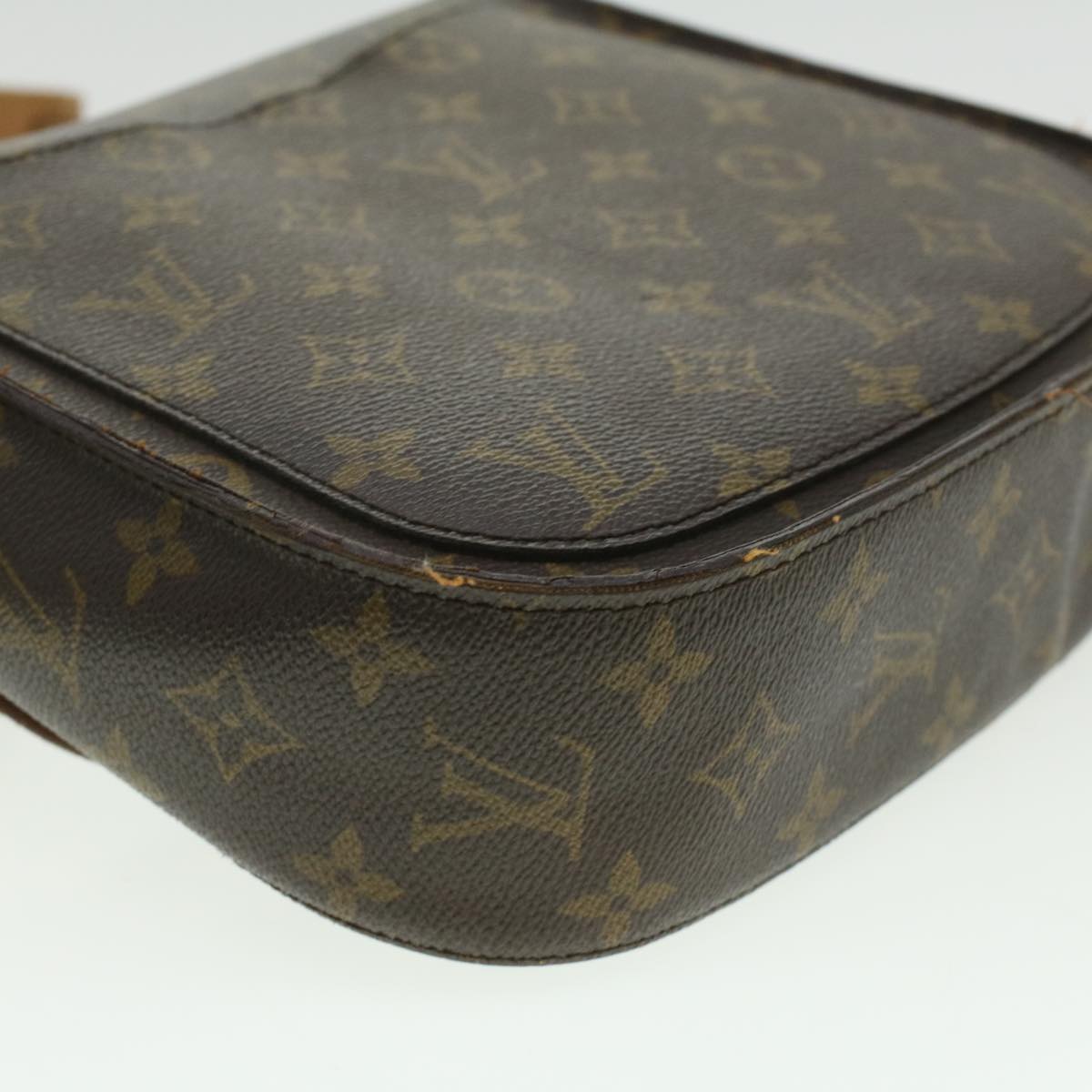 LOUIS VUITTON Monogram Saint Cloud GM Shoulder Bag M51242 LV Auth 35750