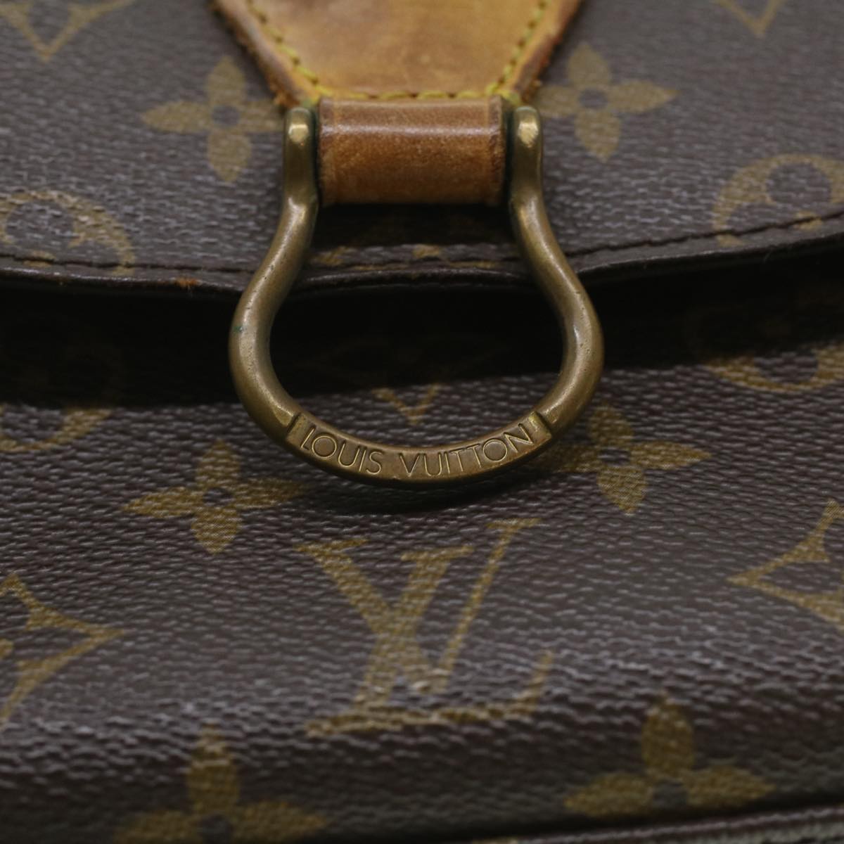 LOUIS VUITTON Monogram Saint Cloud GM Shoulder Bag M51242 LV Auth 35750