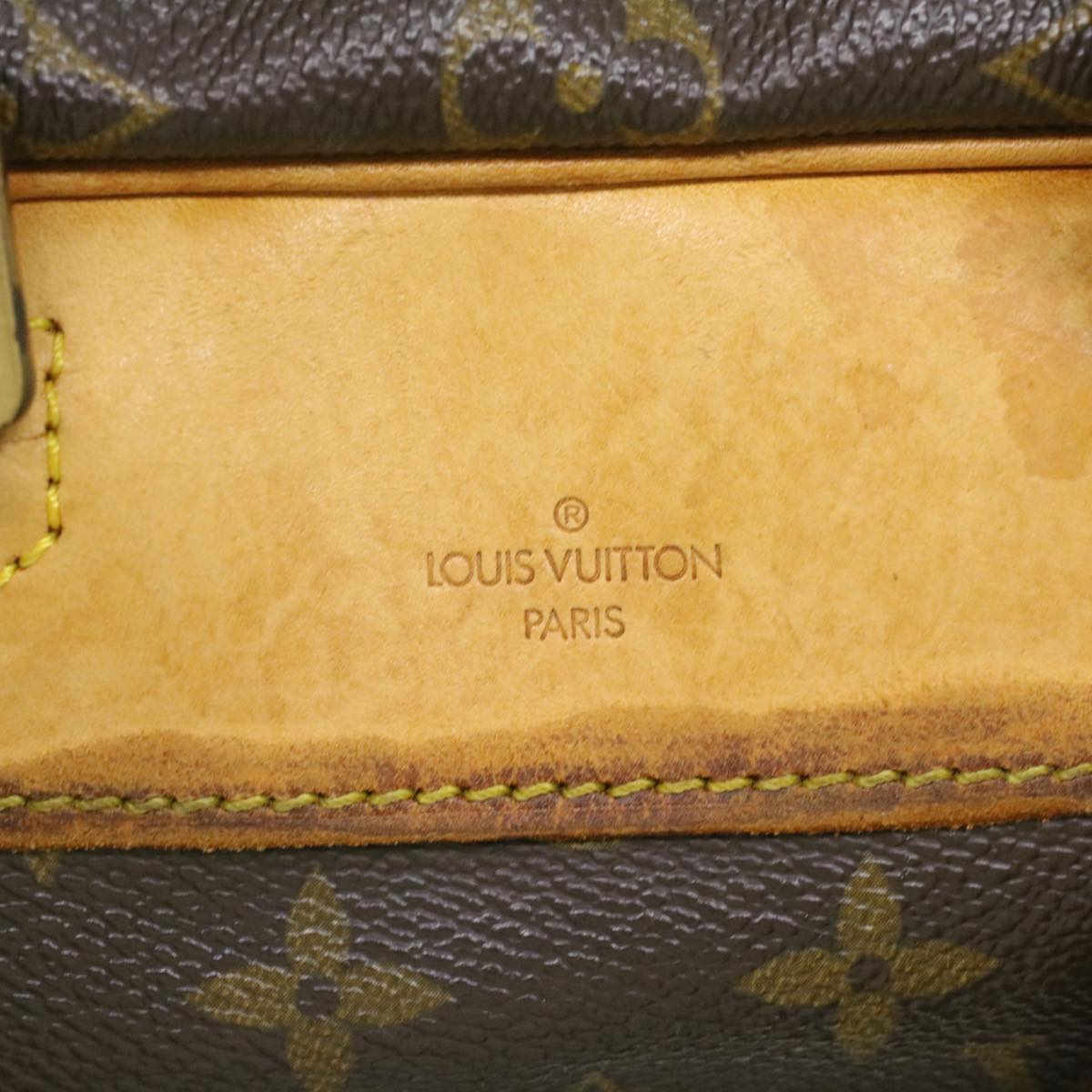 LOUIS VUITTON Monogram Deauville Hand Bag M47270 LV Auth 35806