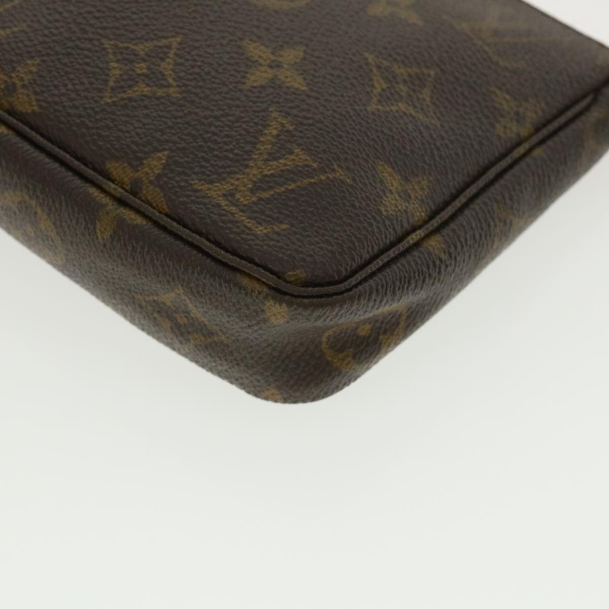 LOUIS VUITTON Monogram Pochette Accessoires Pouch M51980 LV Auth 35839