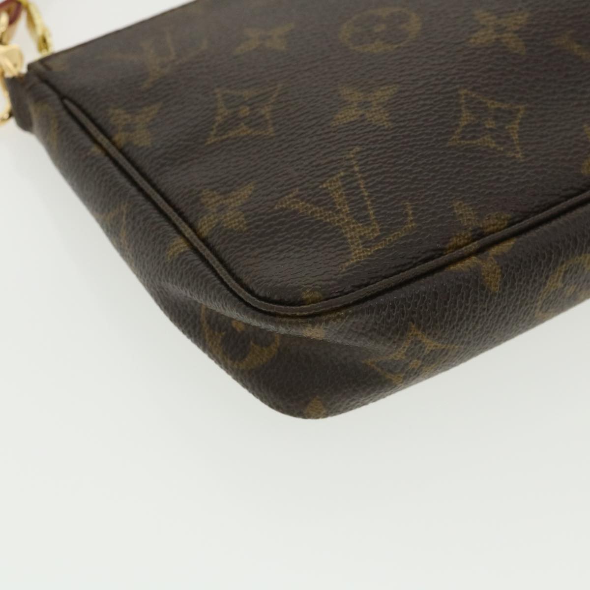 LOUIS VUITTON Monogram Pochette Accessoires Pouch M51980 LV Auth 35839