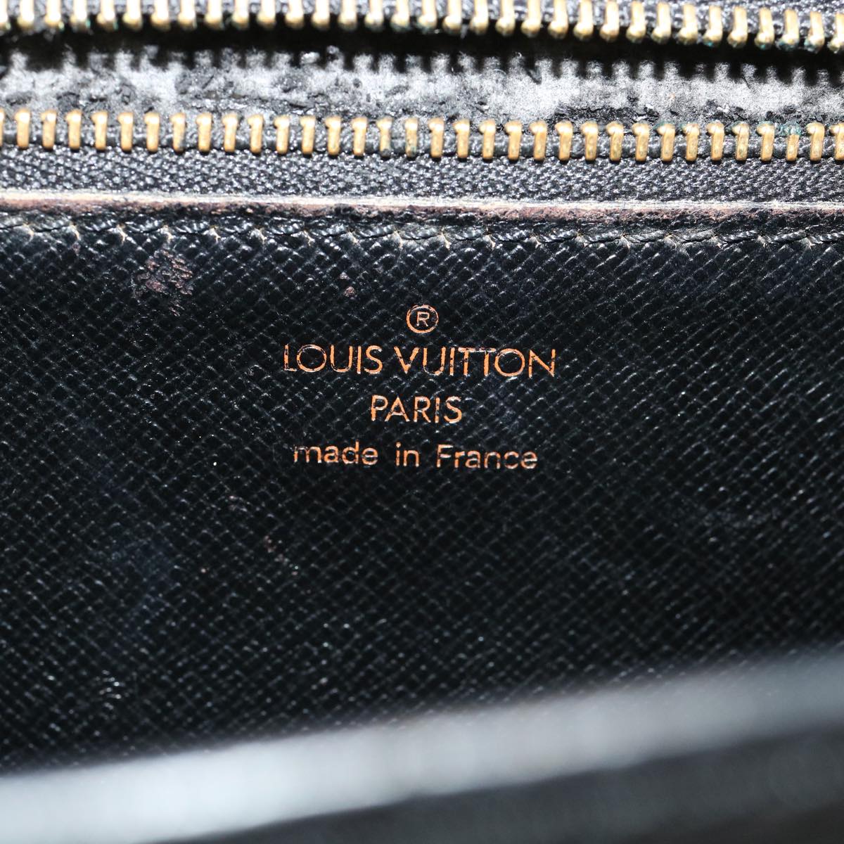 LOUIS VUITTON Epi Monceau 28 Hand Bag 2way Black M52122 LV Auth 36197