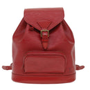 LOUIS VUITTON Epi Montsouris MM Backpack Monaco 700th Red LV Auth 36931SAV-13