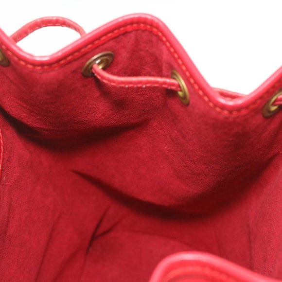 LOUIS VUITTON Epi Montsouris MM Backpack Monaco 700th Red LV Auth 36931SAV