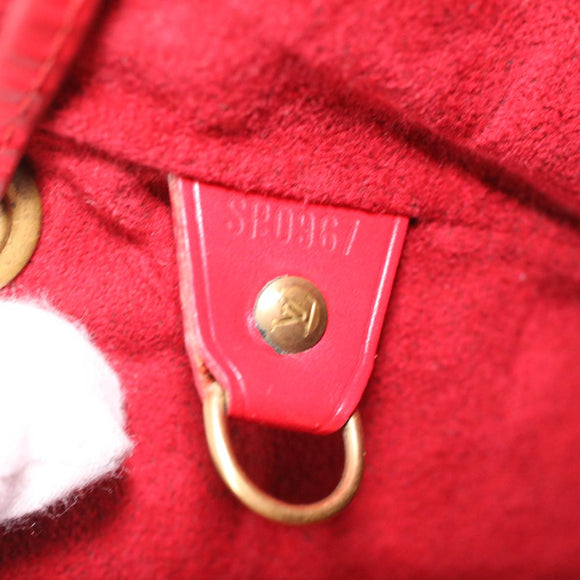 LOUIS VUITTON Epi Montsouris MM Backpack Monaco 700th Red LV Auth 36931V