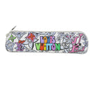 LOUIS VUITTON Monogram Comic Trousse Elizabeth Pen Case White GI0874 Auth 36985A-13