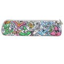 LOUIS VUITTON Monogram Comic Trousse Elizabeth Pen Case White GI0874 Auth 36985A-2