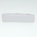 LOUIS VUITTON Monogram Comic Trousse Elizabeth Pen Case White GI0874 Auth 36985A-6