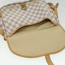 LOUIS VUITTON Damier Azur Saumur 30 Shoulder Bag N48202 LV Auth 37002V-20
