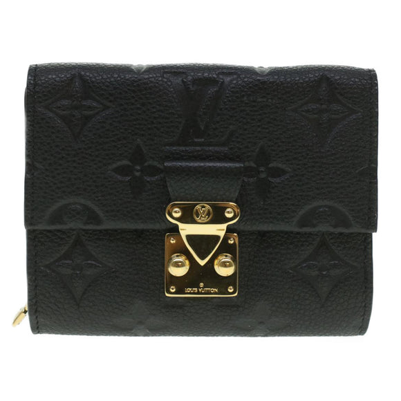 LOUIS VUITTON Empreinte Porte Feuille Metis Compact Wallet Noir M80880 LV 37826SM