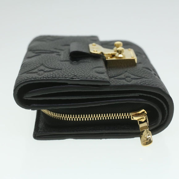 LOUIS VUITTON Empreinte Porte Feuille Metis Compact Wallet Noir M80880 LV 37826SM