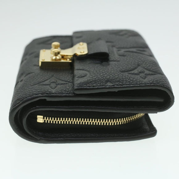 LOUIS VUITTON Empreinte Porte Feuille Metis Compact Wallet Noir M80880 LV 37826S