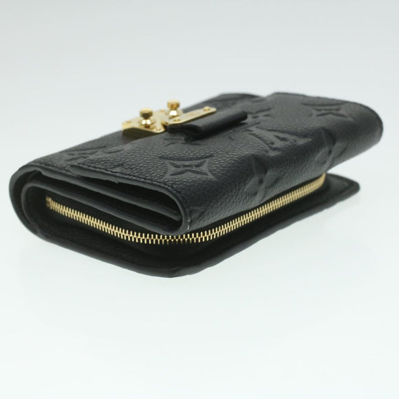 LOUIS VUITTON Empreinte Porte Feuille Metis Compact Wallet Noir M80880 LV 37826SM
