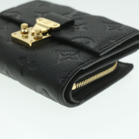 LOUIS VUITTON Empreinte Porte Feuille Metis Compact Wallet Noir M80880 LV 37826SM