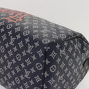 LOUIS VUITTON Monogram Ink Keepall Bandouliere 50 Bag Navy M43684 LV Auth 37879SM-8