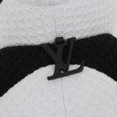 LOUIS VUITTON LV Friend Panda Bear Shoulder Bag cotton Black White M57414 37880S-18