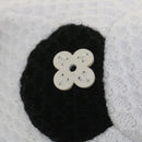 LOUIS VUITTON LV Friend Panda Bear Shoulder Bag cotton Black White M57414 37880S-19