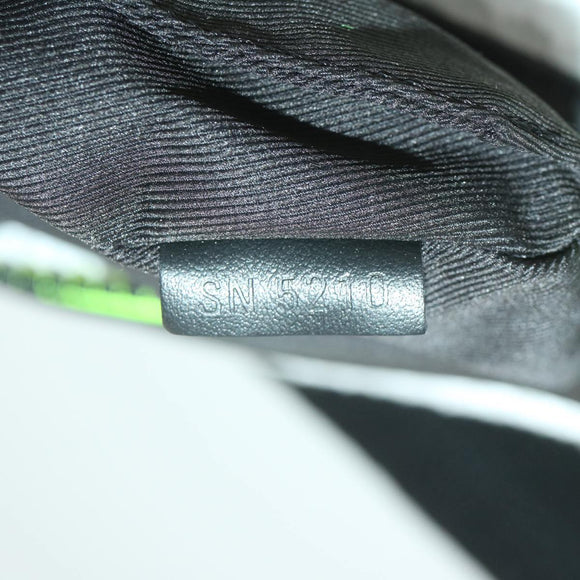 LOUIS VUITTON LV Friend Panda Bear Shoulder Bag cotton Black White M57414 37880S