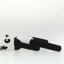 LOUIS VUITTON LV Friend Panda Bear Shoulder Bag cotton Black White M57414 37880S-3