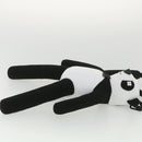 LOUIS VUITTON LV Friend Panda Bear Shoulder Bag cotton Black White M57414 37880SM-4