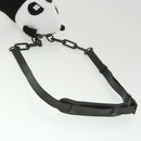 LOUIS VUITTON LV Friend Panda Bear Shoulder Bag cotton Black White M57414 37880SM-7