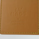 LOUIS VUITTON Stripe NIGO Quverture Carnet Cover Brown Black GI0720 Auth 38082S-8