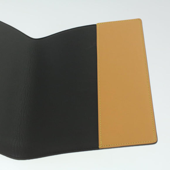 LOUIS VUITTON Stripe NIGO Quverture Carnet Cover Brown Black GI0720 Auth 38082SM