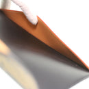 LOUIS VUITTON Stripe NIGO Quverture Carnet Cover Brown Black GI0720 Auth 38082SM-10