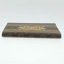 LOUIS VUITTON Stripe NIGO Quverture Carnet Cover Brown Black GI0720 Auth 38082S-3