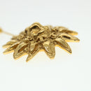 CHANEL Brooch metal Gold CC Auth 38119-7